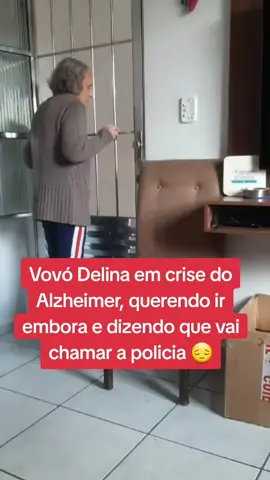 O Alzheimer não é fácil,  não é brincadeira Só quem passa , sabe 😑😑 #vovó #amor #alzheimer #fy #boatarde 