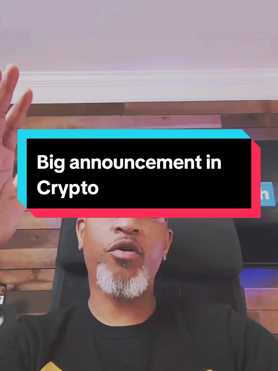 A Big announcement for people in Crypto 🔴  •°•°•°•°•°•°•°•°•°•°•°•°•°•°•°•°•°•°•°•° #crypto #cryptocurrency #cryptoinvesting #cryptoinvestor #cryptoinvestment #cryptoinvestingtips #bitcoin 