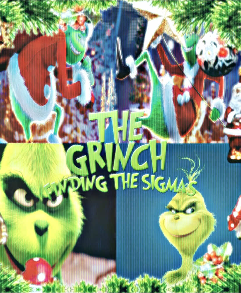 The grinch finding the sigmas // (original content) #thegrinch #grinch #grinchedit #christmasedit #brainrot #fyp 