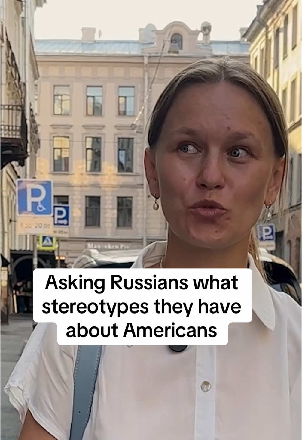 Asking Russians what stereotypes they have about Americans 