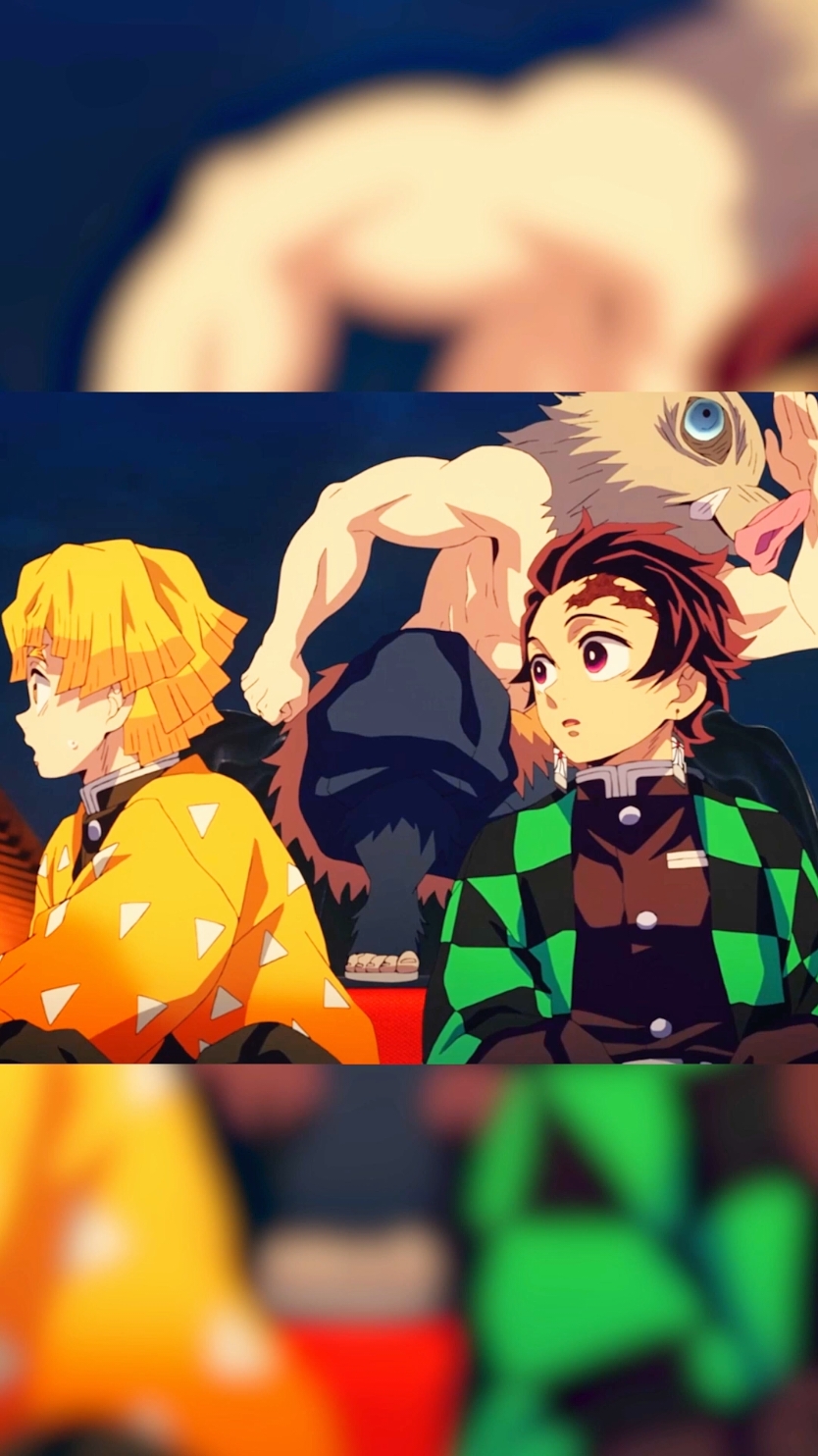 Zenitsu, Inosuke y Tanjiro llegan al distrito rojo 🥵 (Kimetsu no Yaiba Parodia Doblaje) #anime #animeedit #kimetsunoyaiba #fyp #demonslayer #fypシ゚ #kny #tanjiro #zenitsu #inosuke #uzui #hashira #pilar 