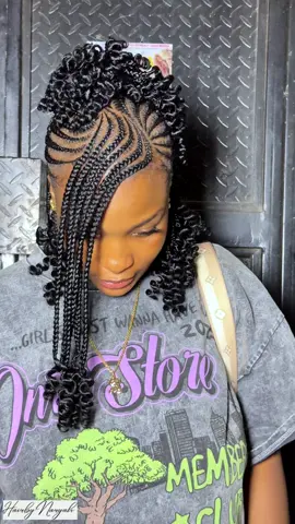 #hairbynaryah #shortbraidstyles #tribalbraids #braidstyleideas 