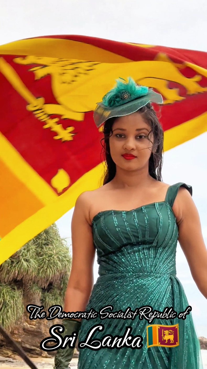 SL Flag The Democratic Socialist Republic of Sri Lanka #slflag #flagtrend #srilanka #foryou #trending #viral #onemillionaudition #worldwildtiktok🌏 #worldtrendingtiktok  #flyyyyyyyyyyyyy #visitsrilanka #srilankan_tik_tok🇱🇰 