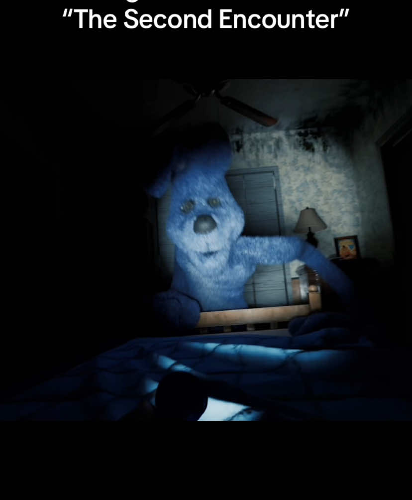 nightmare bonnie | the second encounter (PART 1) #fnaf #fredbear #liminal #scary 