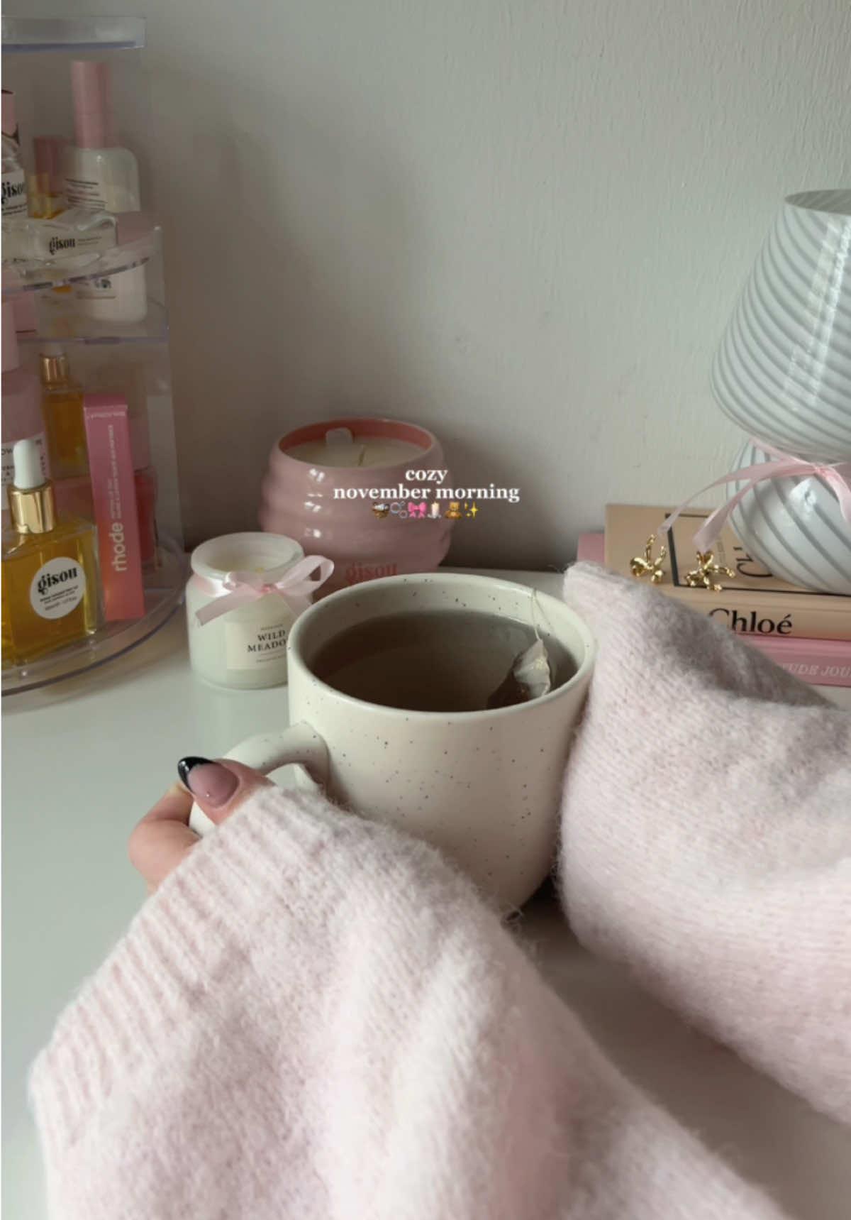 cozy november morning🧸🎀🫧 we’re so close to 400k I can’t believe it…tysm for the support🫶🏻💗 #november #novembermorning #cozymorning #morningroutine #morning #winter #wintermorning #novembermorningroutine #cozy #routine #skincare #imalination #cleangirl #routine #girly #thatgirl #vanillagirl #fyp #viral #vibes #cute #girl #Vlog #girlygirl #fashion #beauty #softgirl @Gisou @SKIN1004 Official @Beauty of Joseon 