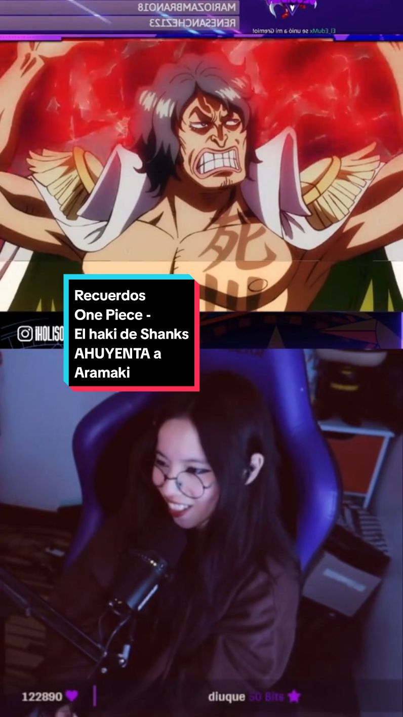 #Recuerdos #anime #animereaccion  #onepiece  #wano #wanokuni #luffy #shanks #aramaki #twitchclips #tiktokanime 