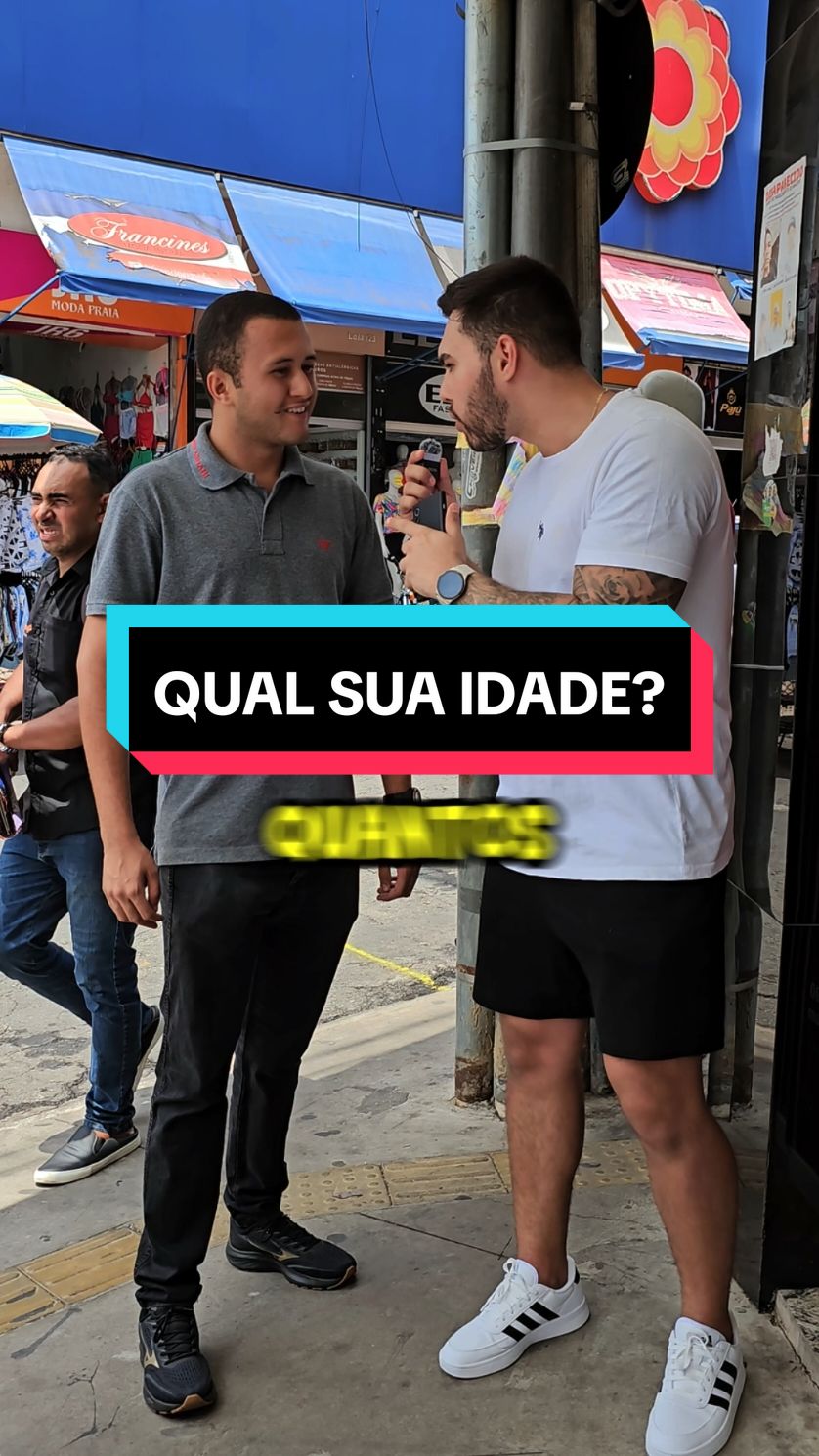 Qual idade você daria pra eles? 😂