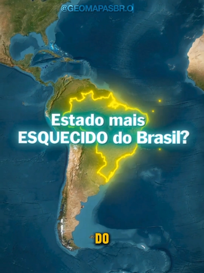 Qual o estado mais esquecido do Brasil?🤔 #espiritosanto #amapa #acre #mapa #geografia #curiosidades 