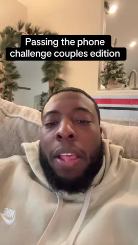 She tried me so I had to finish her 😅😂 @callmeCollins.h.d.c #Relationship #husbandwife #couples #passingthephone #challenge #fyp #marriedcouplesoftiktok 