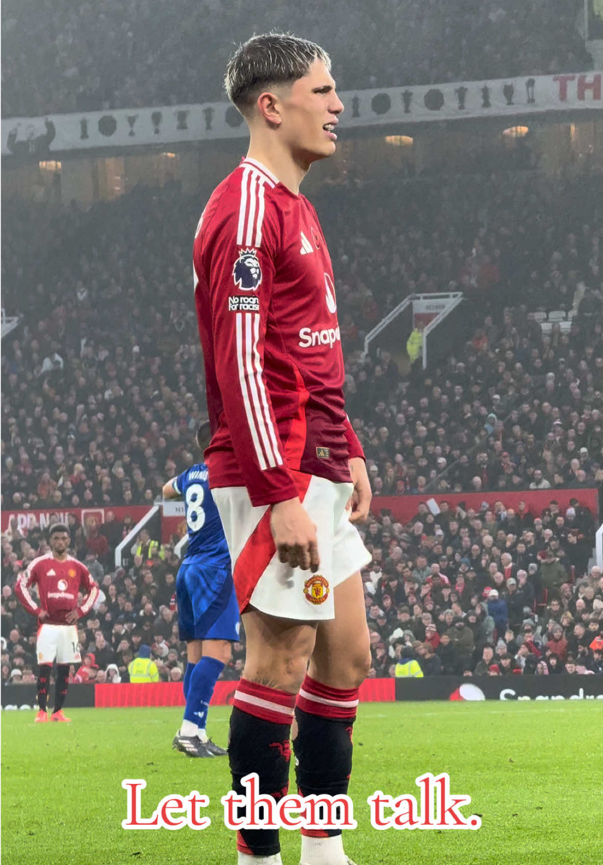 Viva Garnacho. Let them talk. #red #manchesterunited #united #mufc #football #epl #oldtrafford #PremierLeague #ruud #garnacho @Alejandro Garnacho 