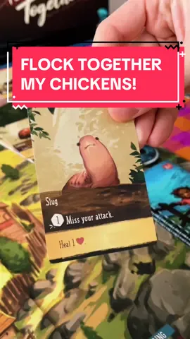 The worm’s face 🤣🤣 You wanted to see more so here’s all the lil clips I got whilst playing Flock Together, a new cozy game!  It’s so cute and fun to play, I would say it is a cozy boardgame, even if theme is a bit Watership Down meets Chicken Run 🤣 I couldn’t stop quoting ‘I don’t want to be a pie! I don’t like gravy’ whilst playing the game 🥹 It’s on Kickstartr now with an expansion too ❤️ #cozyboardgames #boardgames #boardgametiktok 