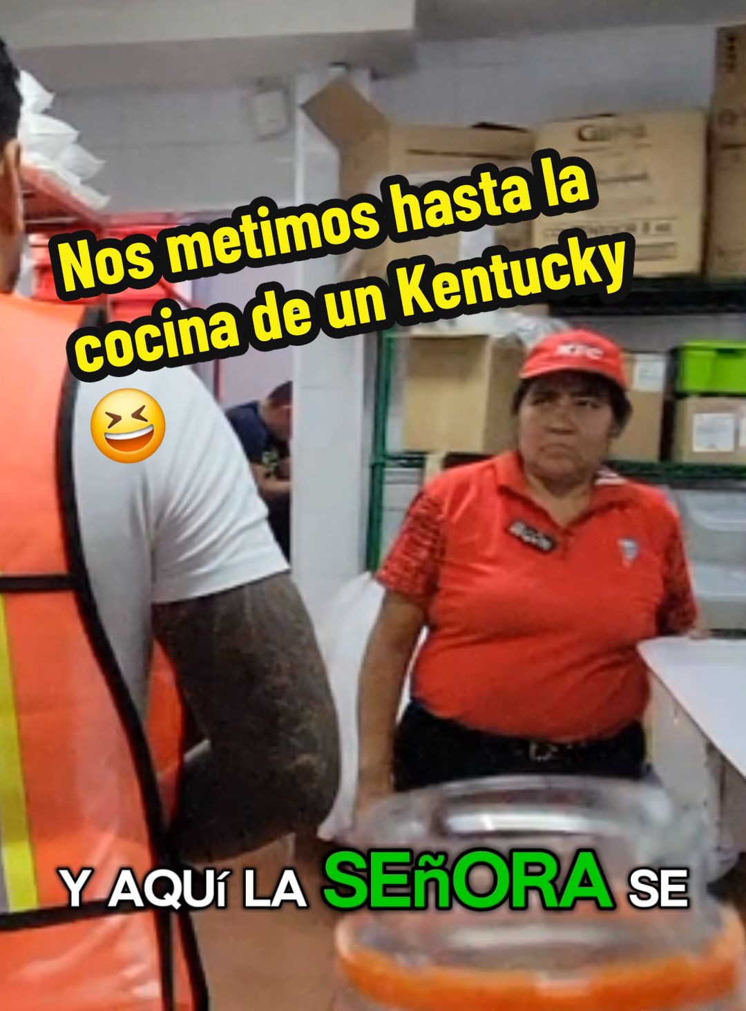 🔥¿Se puede meter uno a cualquier lugar con una escalera?🔥parte 4 Kentucky @Akinoflex  🔴VIDEO COMPLETO EN MI CANAL DE YOUTUBE-->LINK EN LA DESCRIPCION DE TIK TOK #chilpancingo #kentucky #escalera #chalecos #kentuckyfriedchicken #Broma #humor #elrockstar10 