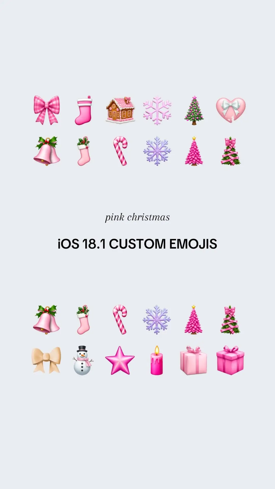 How to add them to your emoji library: - screenshot the ones you want - go to your photos, click on one - press and hold on the object until an outline appears - click add sticker - it will now be in your emoji section under stickers #ios18emoji #ios18emojis #customemojis #customemoji 