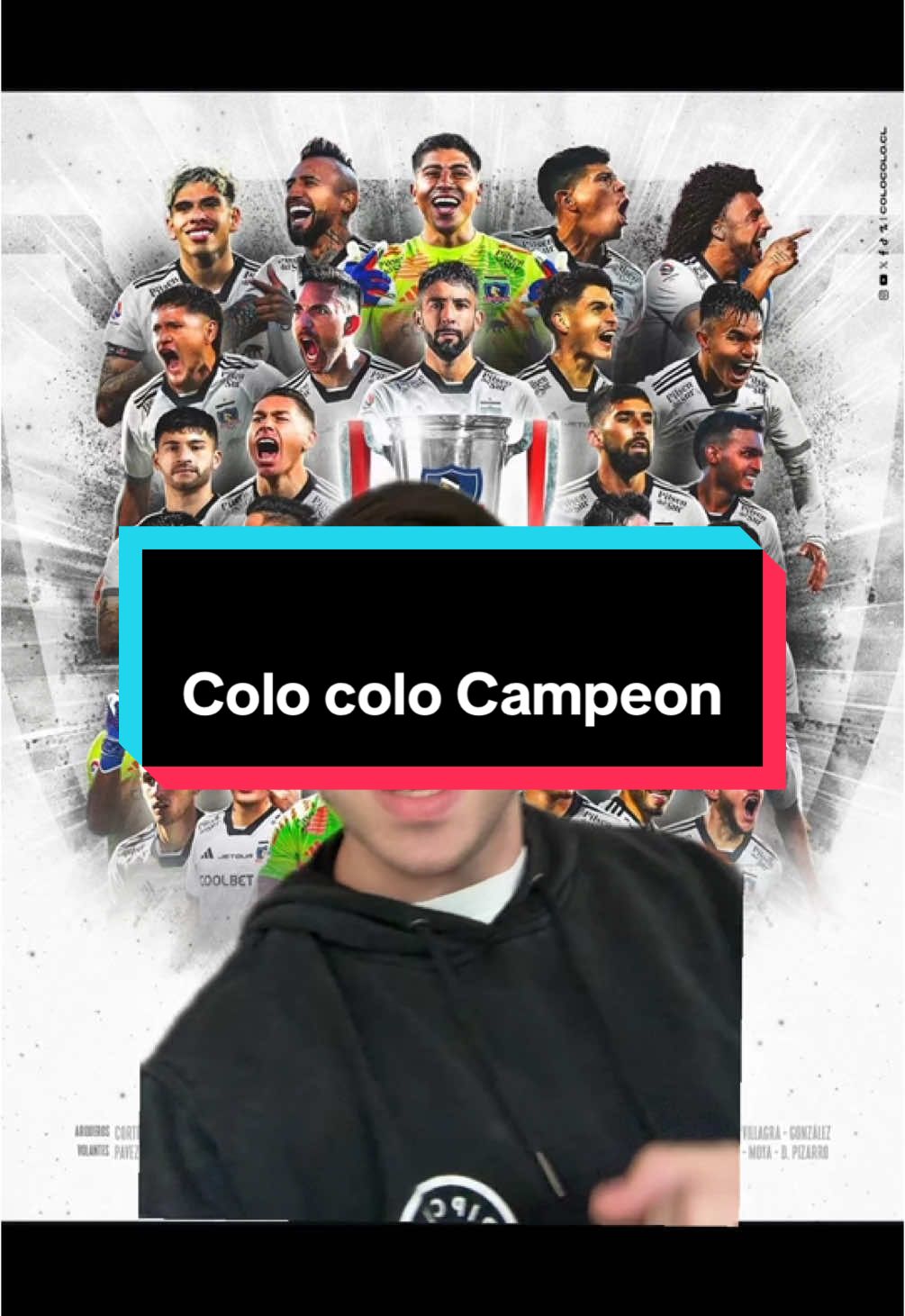 CAMPEONES LPTM 🔥🔥🔥🔥🔥🔥🔥🔥🔥 #futbol #colocolo #campeon #feliz #opinion #analisis #viral #greenscreen #fyp