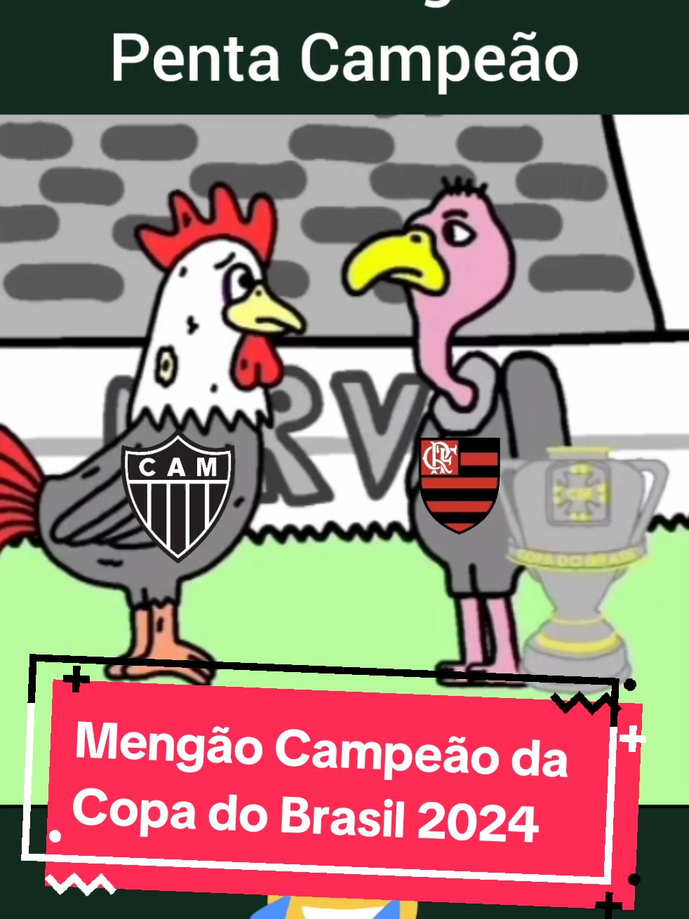 Mengão Bate no Galo na Arena MRV e se Torna Penta Campeão da Copa do Brasil 🔥🏆 #copadobrasil #flamengo #pentacampeao #mengao #flamengoxatleticomg