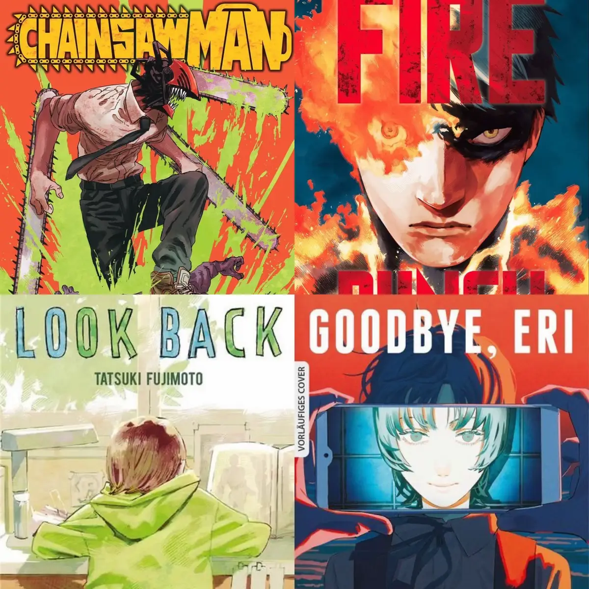 My favourite one is “look back”. #chainsawman #firepunch #lookback #goodbyeeri #anime #manga