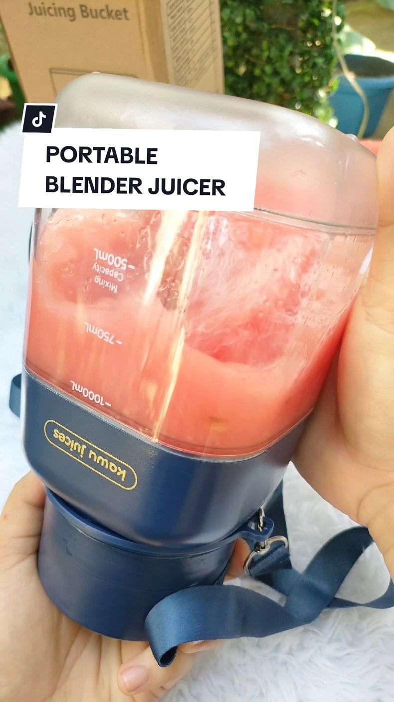 Anytime pwede kana makagawa ng freshly healthy juice! gamit itong #kawublenderjuicer #blenderjuicer #blenderjuicerportableusb #kawu #fyp #foryou #affiliatemarketing 