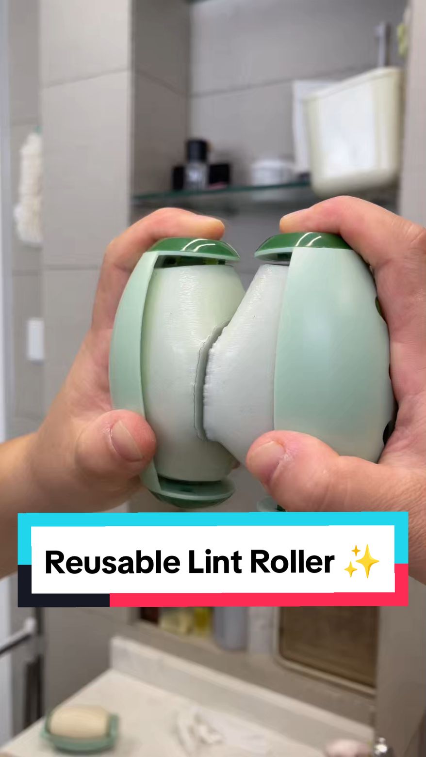 Reusable Lint Roller ✨️ #lintroller #pethairremover #dogproducts 