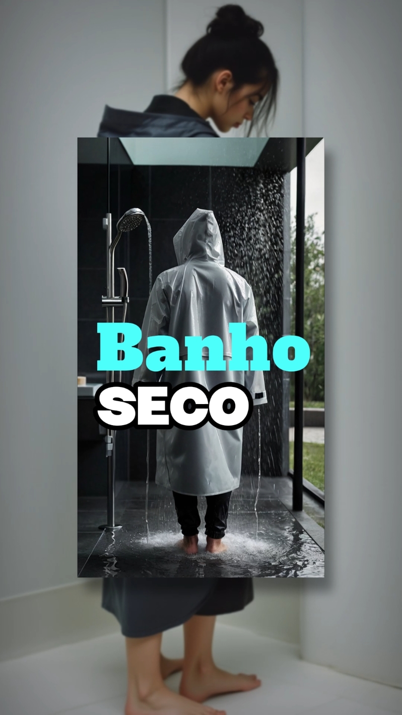 Não faça da hora do banho uma tortura! Capa para banho Banho Seco! A solução que você precisa! #produtos #inovacao #produtosinovadores #compras  #comprasonline #banho #camamesaebanho #humor #humornotiktok #solucoes #sembanho #utilidades #pararir #propaganda #medodeagua 