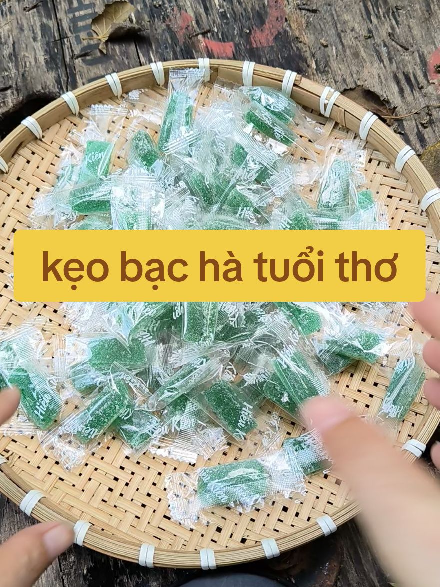 kẹo bạc hà tuổi thơ vừa ra lò mẻ mới  anh chị em nhà mình mua bấm tay vô giỏ hàng mua nhé #xuhuongtiktok 