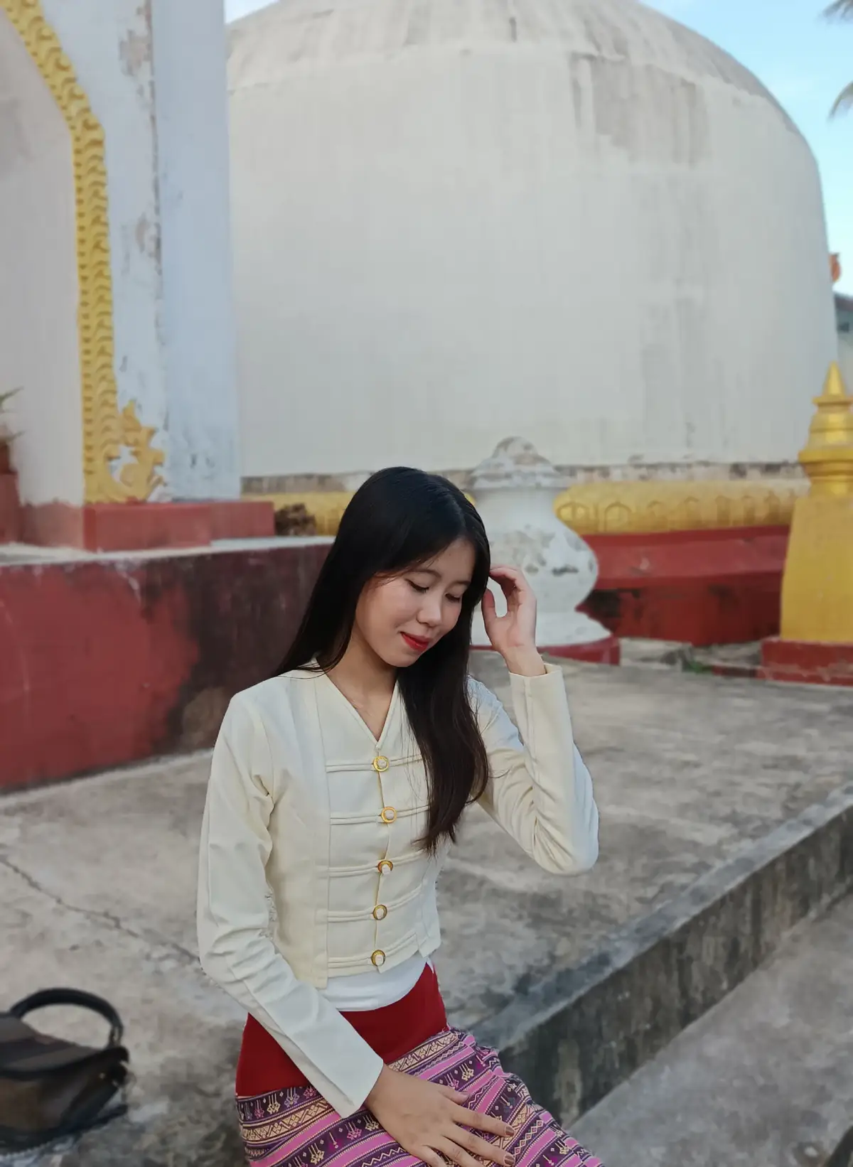 မောင့်ရဲ့ ရှမ်းမလေး😛🤍 @Pi Moe 🤍#foryou #သၢဝ်တႆး 