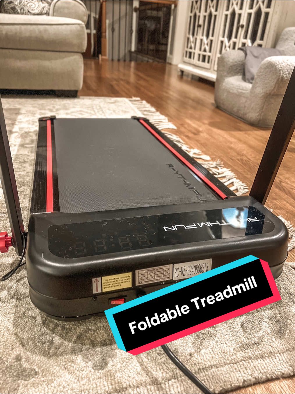 Need to get some exercise but it’s too cold or dark to go outside? Grab this foldable treadmill and get in shape. This thing can be easily stored when not in use and has plenty of features #treadmill #exercise #Fitness #Lifestyle #giftidea #tiktokblackfriday #blackfriday #giftideas #tiktokshop #shop #gift #blackfridaysales #fallfinds 