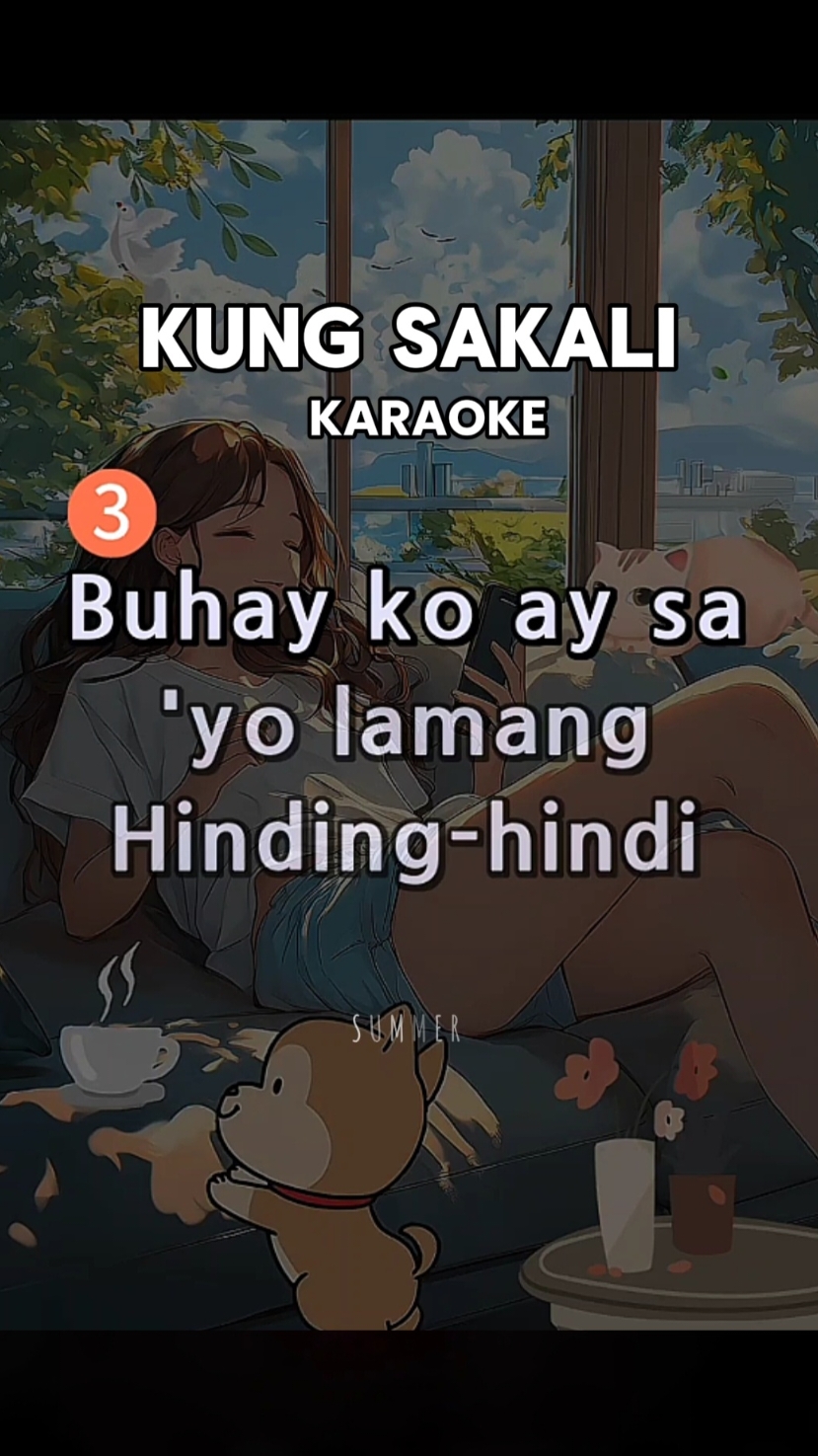 Kung Sakali @boy bawang  Karaoke Song with Lyrics #karaoke #karaoketiktok #karaokechallenge #duet #kantahan #videoke #foryou #lyrics #pinoytiktok 