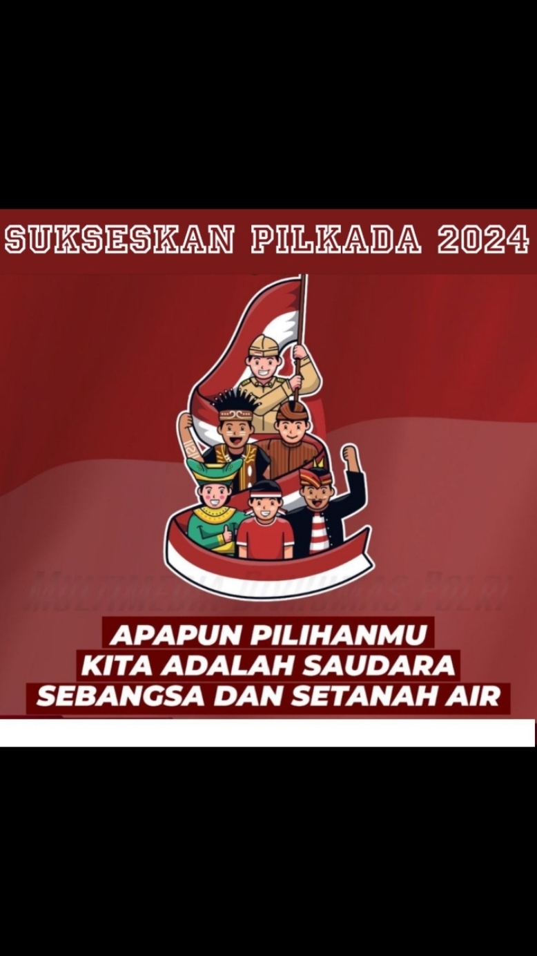 Jaga Pilkada 2024 tetap aman dan damai serta tetap menggunakan hak pilih #Pilkada2024 #aman #damai #kondusif