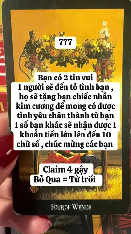 #777 #manifest #luathapdan #tarot ##💵💵💵 #❤️❤️❤️ 