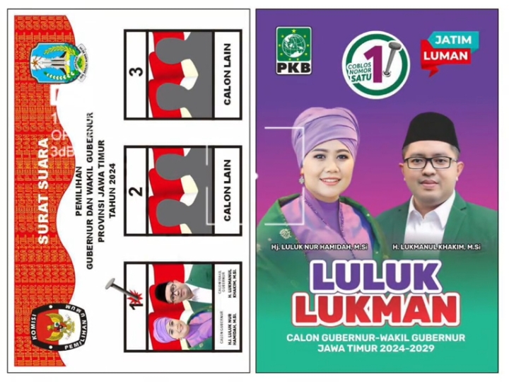 Ayo rek dulur-dulur jawa timur jangan lupa 27 nopember 2024 coblos no 1.  LUMAN☝️ #jatimluman #luman #jawatimur #fyp 
