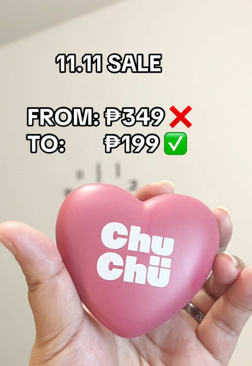 Grabe ang sale 🥹 #chuchubeautyheartblushduo #chuchubeauty #blush #makeup 