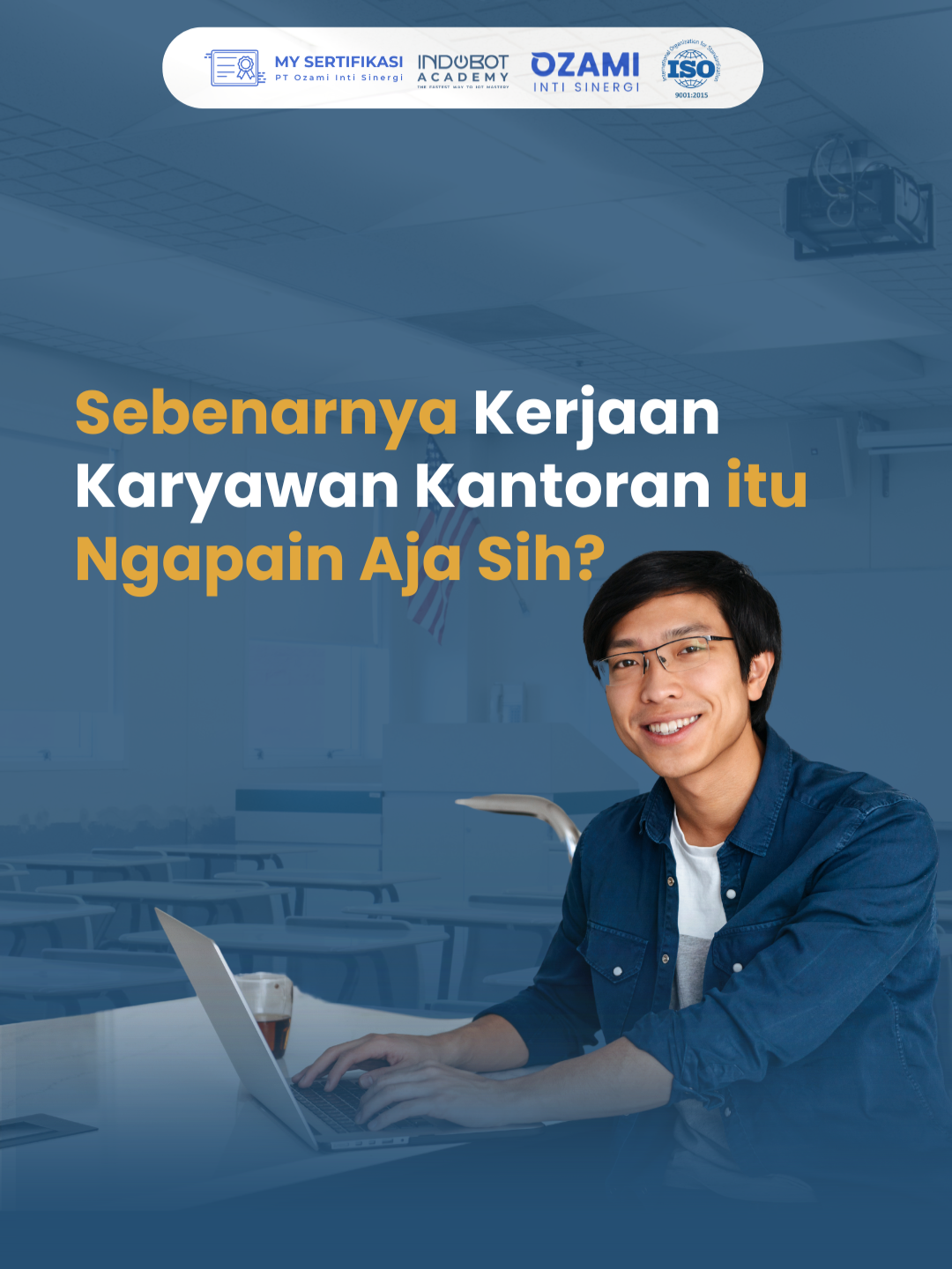 Jadi, kalau kamu dikantor udah ngerasa kok cuma 'gini-gini aja ya', pertanda kamu udah harus naik level nih! Yuk upgrade diri kamu dengan mengikuti pelatihan dan sertifikasi BNSP Hubungi Website : https://mysertifikasi.com/ Instagram : @mysertifikasi WhatsApp : 0813-2564-5334 (Rakhmi) #sertifikasiBNSP #mysertifikasi #pelatihandansertifikasibnsp #karir #career #peluangkarir #sertifikasi #sertifikasijuniorwebdeveloper #sertifikasiIoT #sertifikasiahlik3umum #sertifikasijuniorcybersecurity #sertifikasiictprojectmanager #sertifikasibnsp #pelatihansertifikasibnsp #sertifikatbnsp #pelatihanbnsp