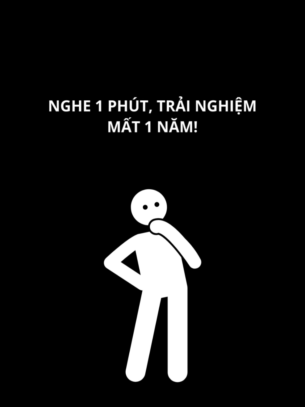 Nghe 1 phút, trải nghiệm mất 1 năm #imnottired #xuhuong #xuhuongtiktok #toptrending #phattrienbanthan 