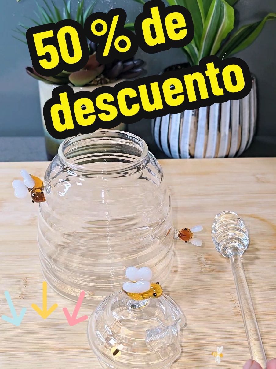 🍯🐝🍯 tarro de cristal...esta super bonita...🐝🐝🐝🍯#tarro  #miel #tarrodemiel #honey #glass #glasshoney #tarrodecristal #TikTokShop #blackfridayearlydeals #blackfridaydeals #blackfridaysale #blackfridaydeals #blackfriday #shopping #shoptiktokproducts #shoptiktoks #comprasonline #compraonlineusa #compra #comercioelectronico #comercioelectrónico #tiktokshopblackfriday #tiktokshopBlack #tiktokshopcybermonday #tiktokshopblackfridaysales 