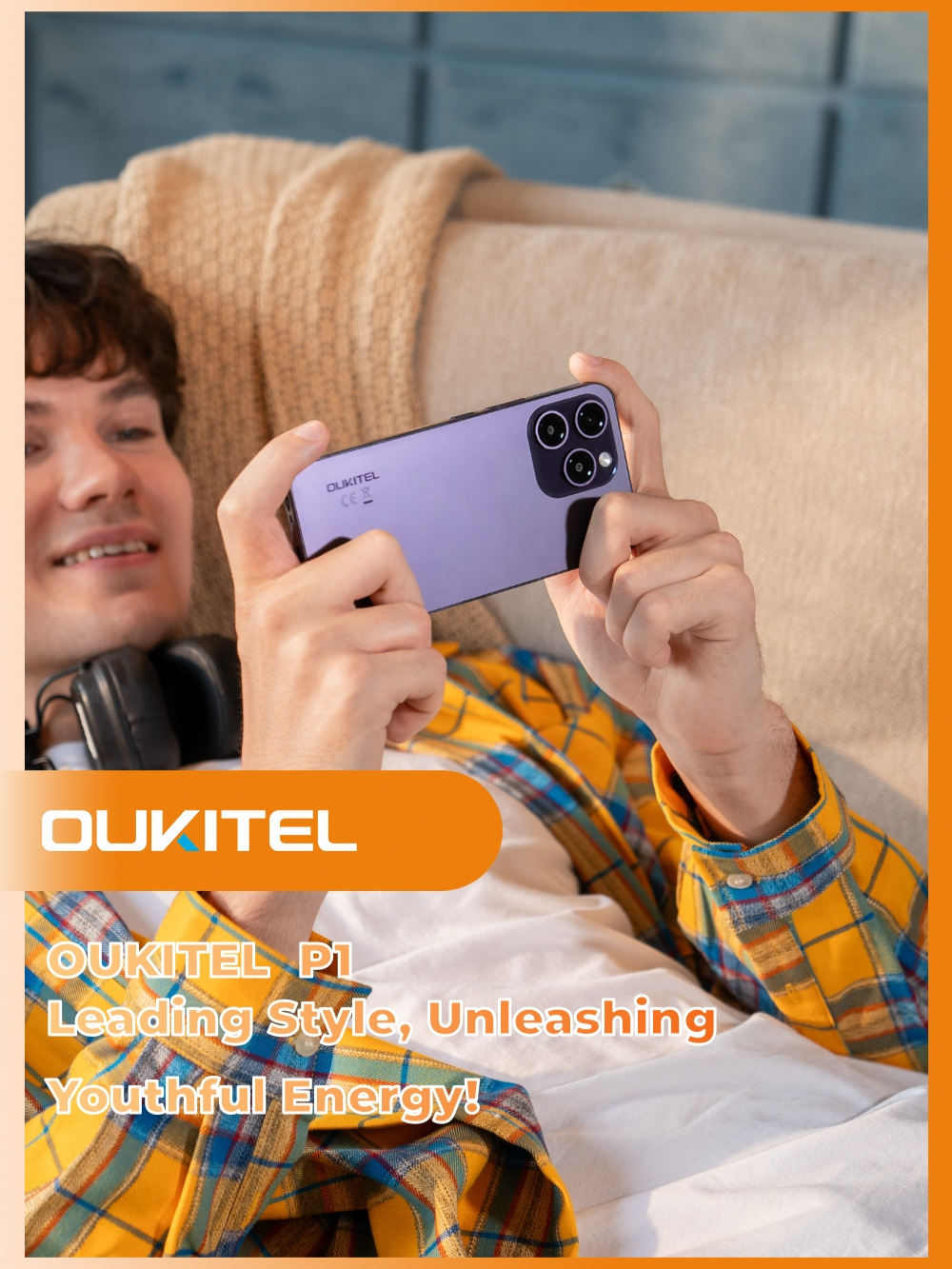 OUKITEL P1: Leading Style, Unleashing Youthful Energy!#fyp #P1 #eypシ #OUKITEL #iphone17