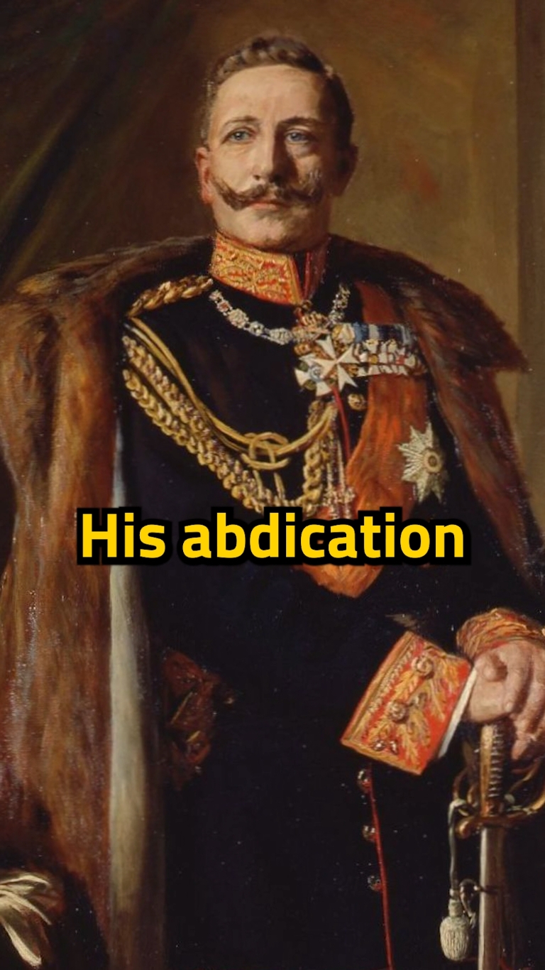 The Abdication of Kaiser Wilhelm II that effectively ended World War 1 as Germany soon surrendered #history #kaiserwilhelm #kaiserwilhelmii #germanhistory #worldwar1 #ww1 #ww1history #germanyww1kaiser #germanyww1 