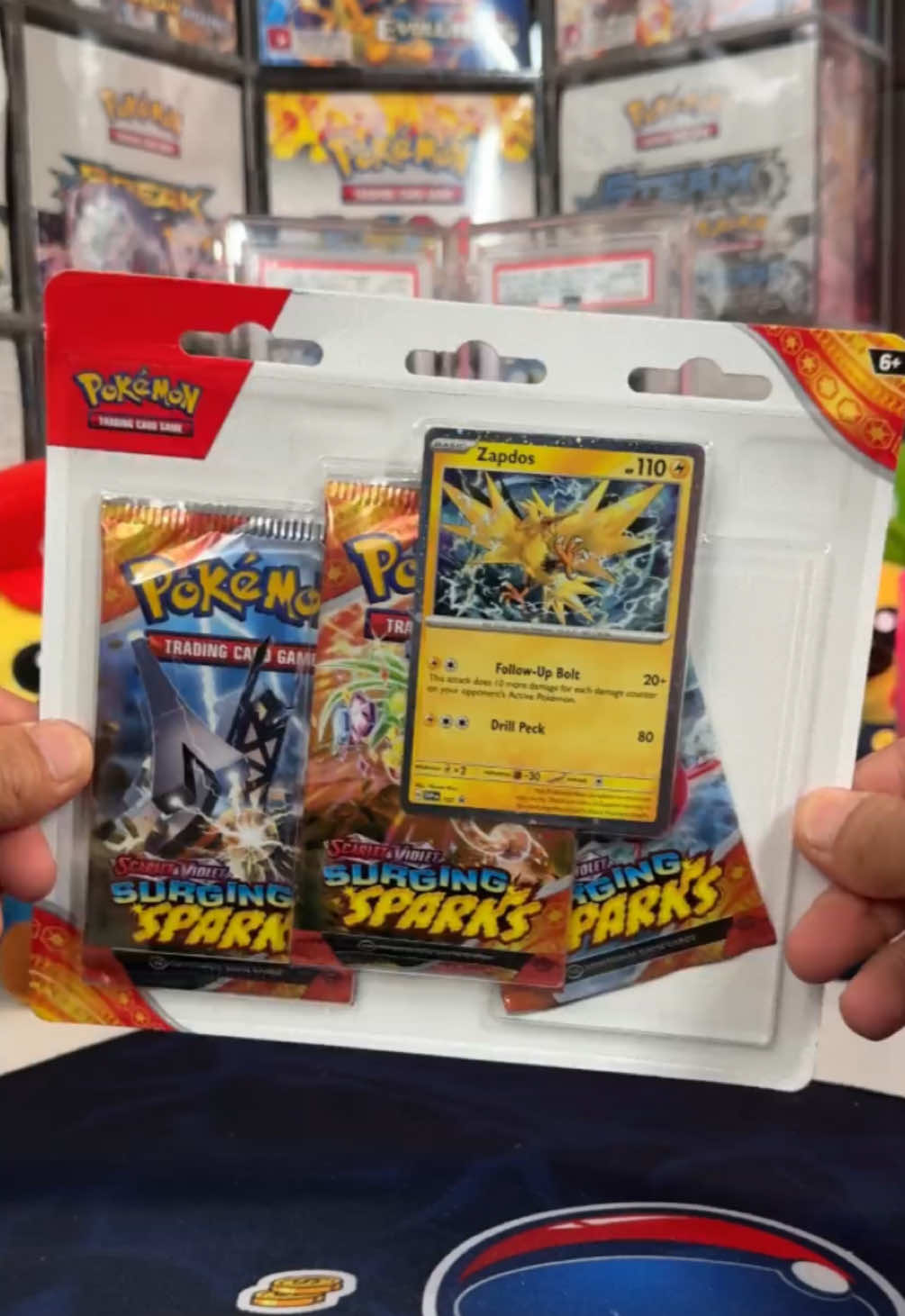 Episode 111 of Should I Open it? Or Should I Keep it Sealed? - Surging Sparks 3-Pack Blister #pokemon #pokemoncommunity #pokemontcg 