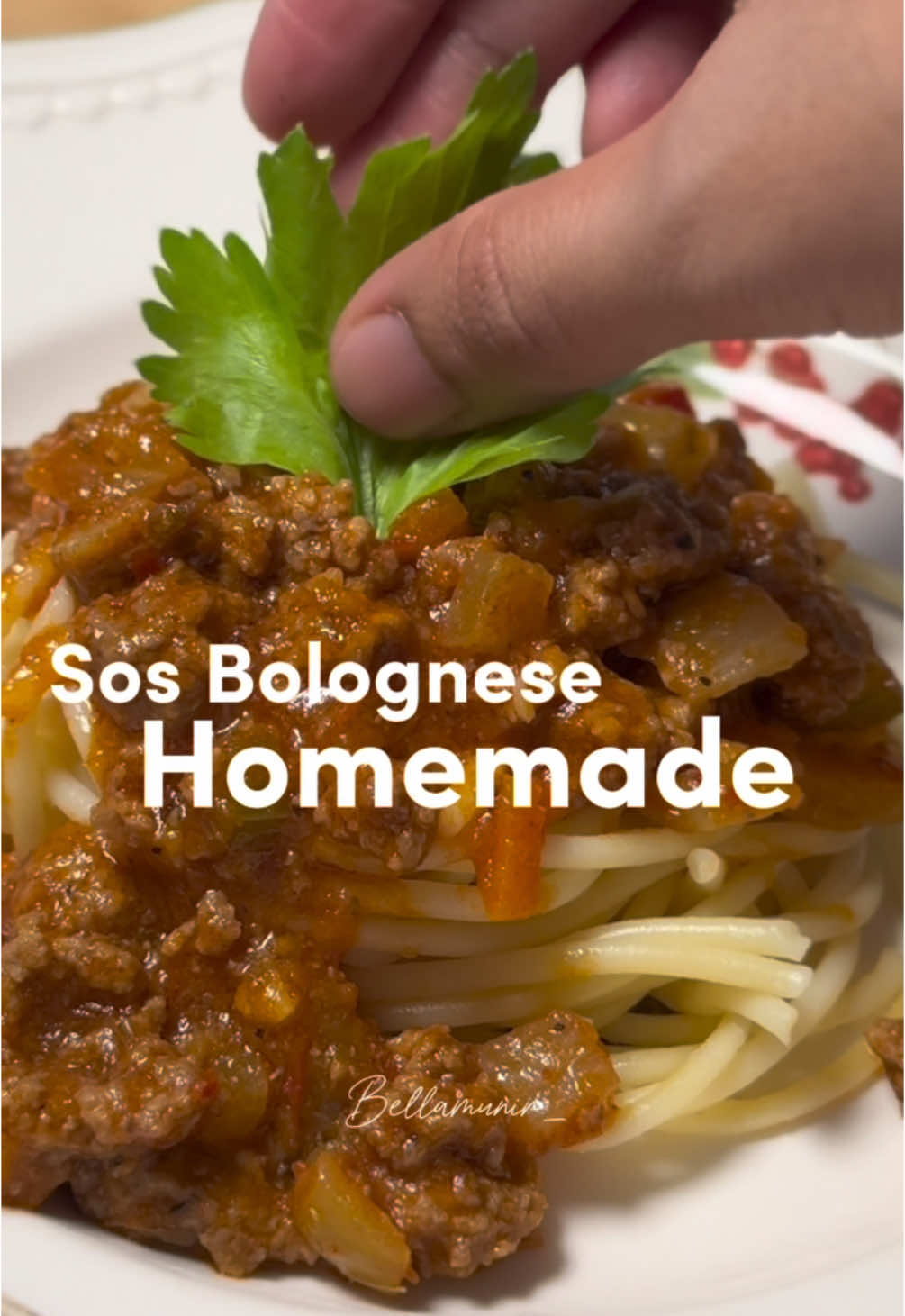 Yuhuu…harini saya share resepi yang mesti korang suka..Sos Bolognese Homemade. Korang mesti lah suka kan makan Spaghetti Bolognese kan..spe lah tak suka..tapi kalini saya share versi buat sendiri pakai tomato saja dan versi tekak melayu..hehe Untuk resepi ni saya tak pakai tomoto puree atau paste dalam tin..tapi kalau nak sos tu warna merah cantik sikit boleh tambah sikit tomato paste dalam 1 sudu besar macam tu..tapi pada saya letak cili kisar dan tomato blend sendiri saja pun color dah cantik..janji homemade dan lebih sihat..kannnnnn Oklah selamat mencuba dan jangan lupa like save dan share ok! #bolognese #sosbolognese #spaghetti #spaghettibolognese #homemade #sedap #makan #masak #masakapahariini #resepi #resepisedap #resepimudah #resepisimple #food #foodporn #foodblogger #Foodie #cook #shootwithiphone 