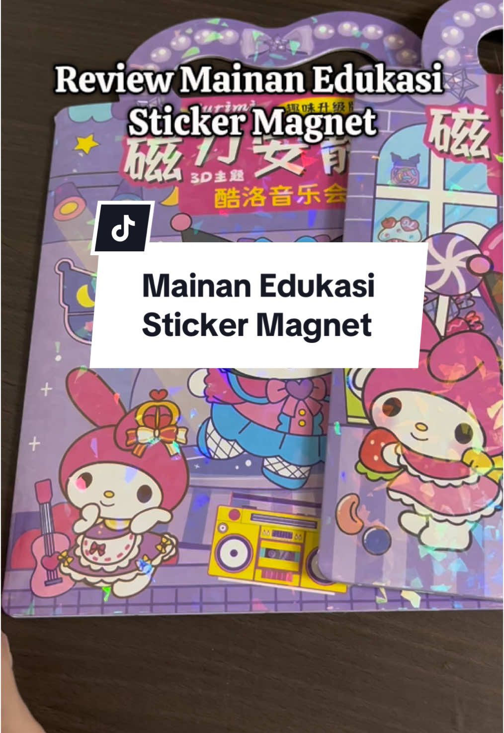 Review mainan edukasi sticker magnet lagi yuk kali ini review yang Cinamoroll #mainanedukasi #mainanedukasianak #mainanviral #mainanlucu #stickermagnet #stikermagnet #mainansticker #stickertempel 