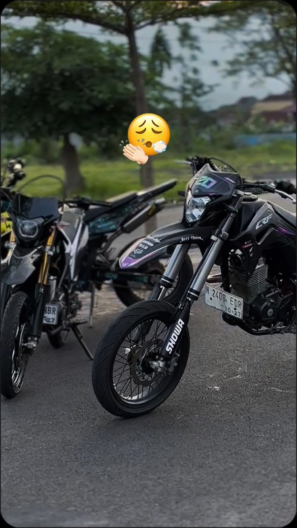 #supermototiktok #supermotoganteng #crfstdlimit🤙 