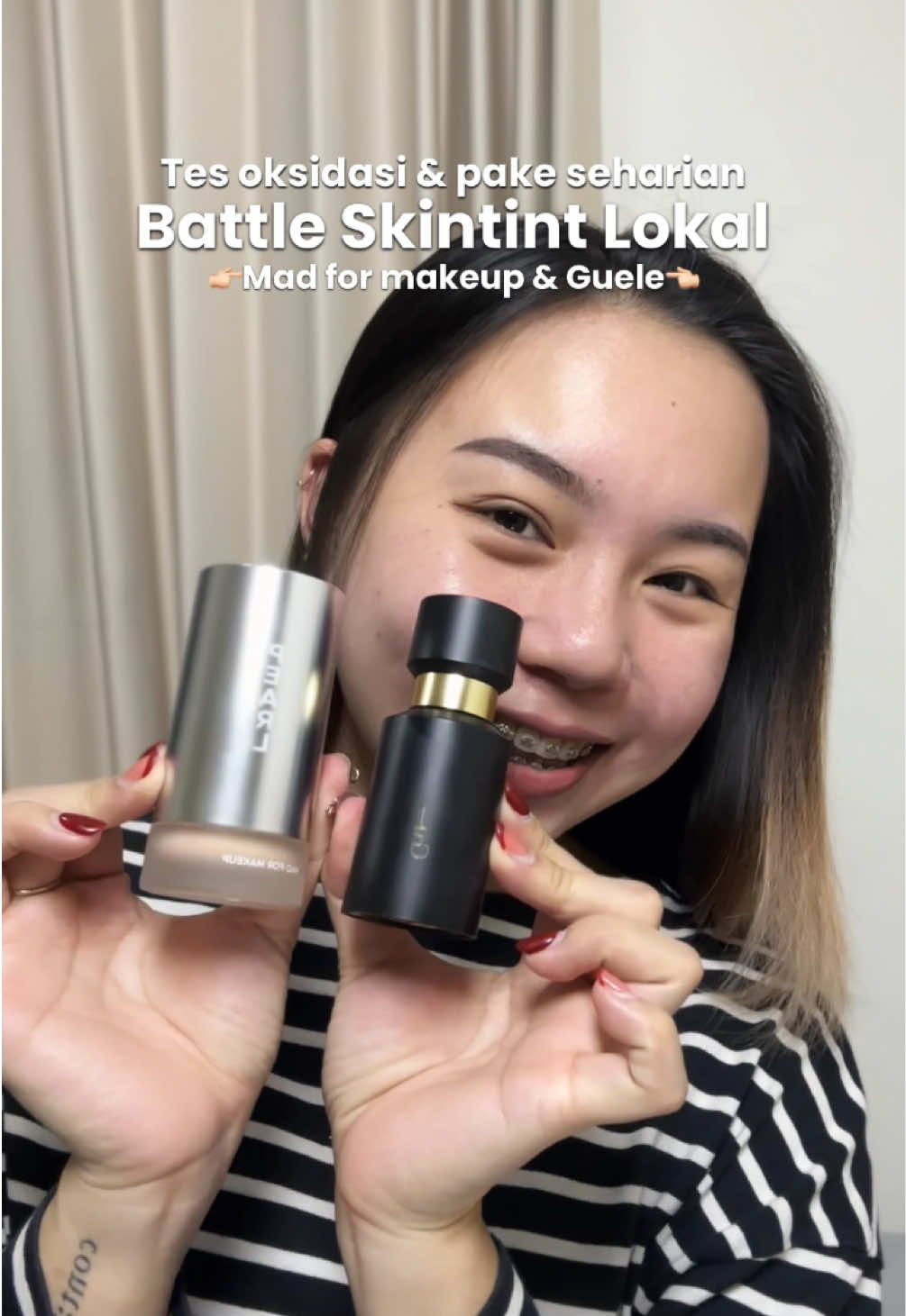 KAACAAAAUUU🤯 produk lokal gilaaa sih, dari yang udah gamau coba skintint jadi cinta😭🫶🏻🫵🏻 #skintint #skintintreview #skintintlokal #makeuptips #oilyskin 