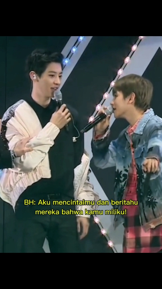 atmosfernya sllu aja berubah tiap mereka challenge bareng 🤭🤫 #chanbaek #chanyeol #baekhyun #cbhs 