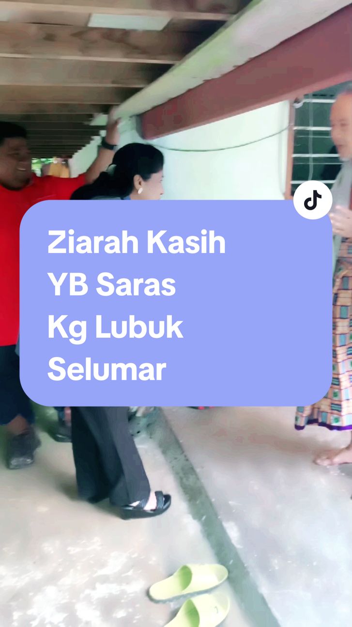 Ziarah Kasih YB SARAS DUN Kemelah   Bersama Tok Ijat .Beberapa Buah Rumah Di Kampung Lubuk Selumar Segamat. #ziarahkasih #SN #kasihkemelah #kemelahkita #MeKakiInfo #MeGPrihatin #gengsupportme #tribe769 