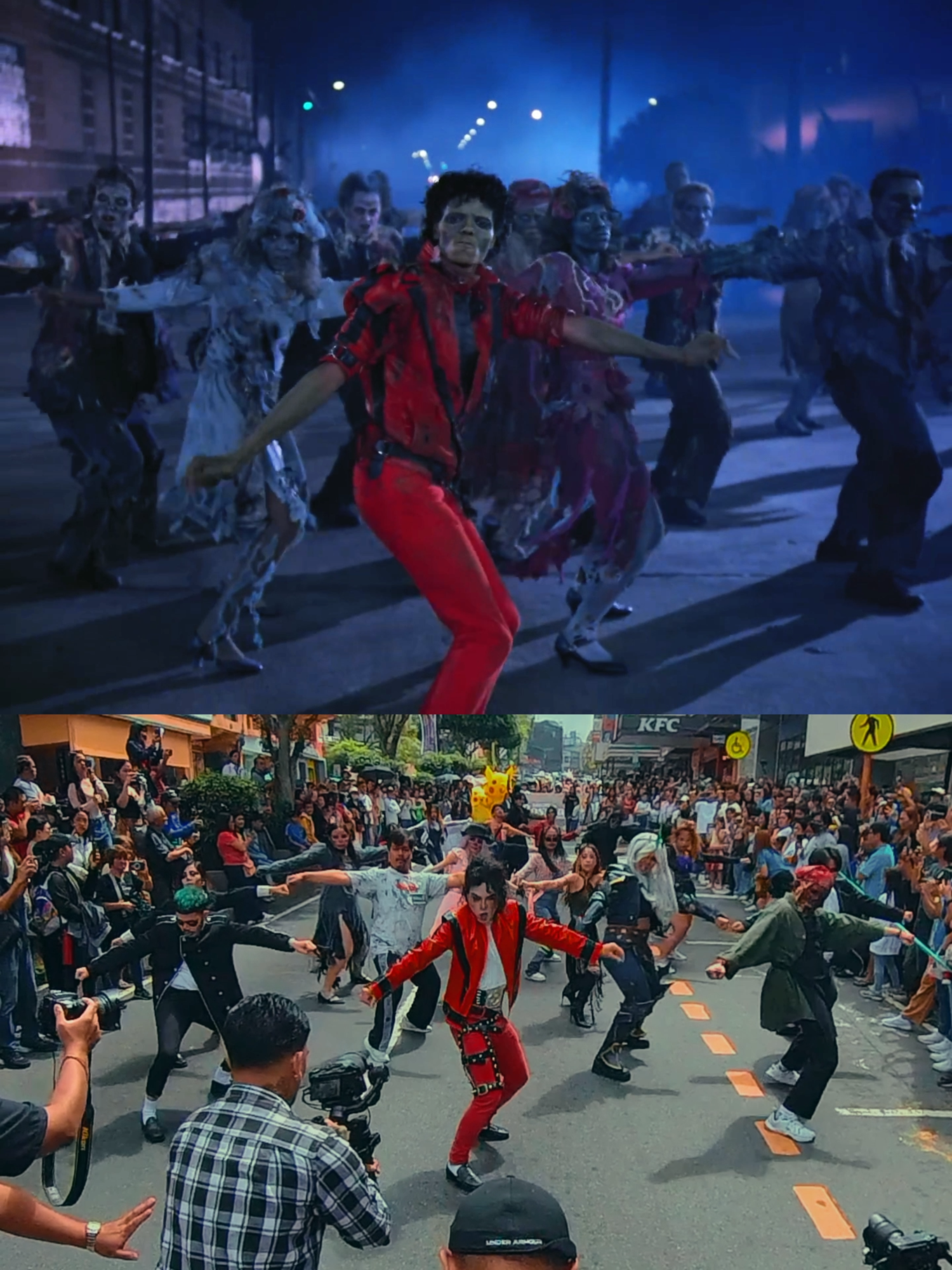 🇵🇭 Philippines Joined the annual THRILLER Flash Mob Worldwide . . . #michaeljackson #thriller #flashmob #howto #moonwalk