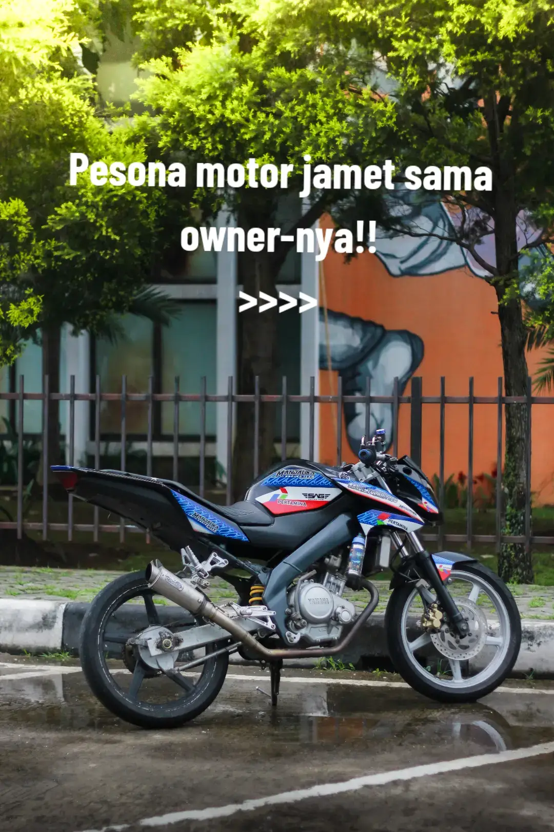 Jangan lupa di geser ya🤙👉 #vixionroadrace #fypp #tiktok #random #potokece 