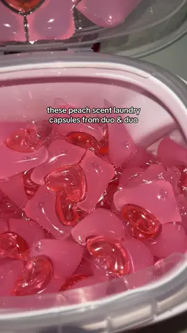 my clothes smell so good thanks to these capsules 💗🌸 #createtowin #laundrycapsule  