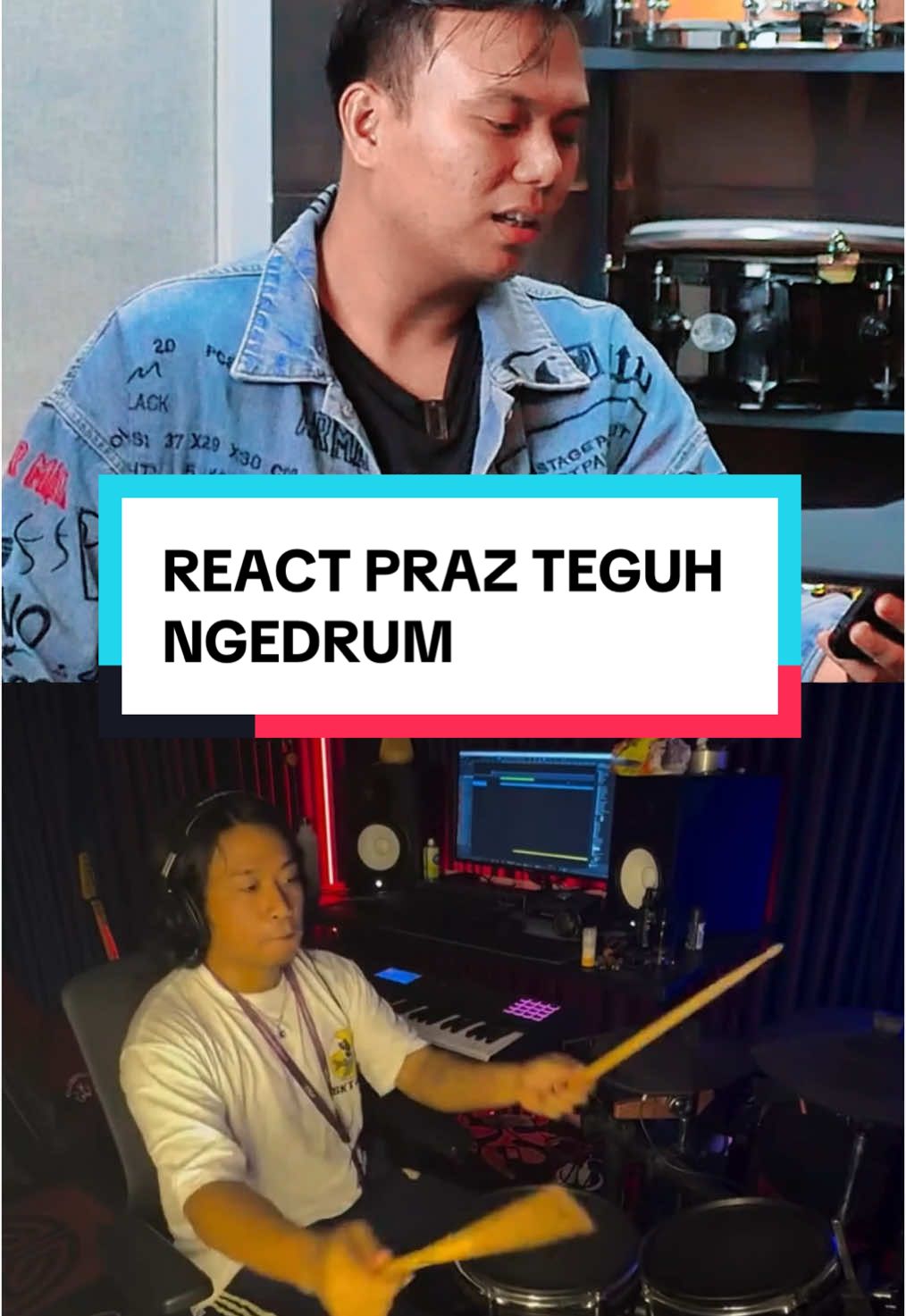 Kangen band rasa Linkin Park! React Praz Teguh selengkapnya diyoutube drumnDRUM #fyp #drumndrum #react 