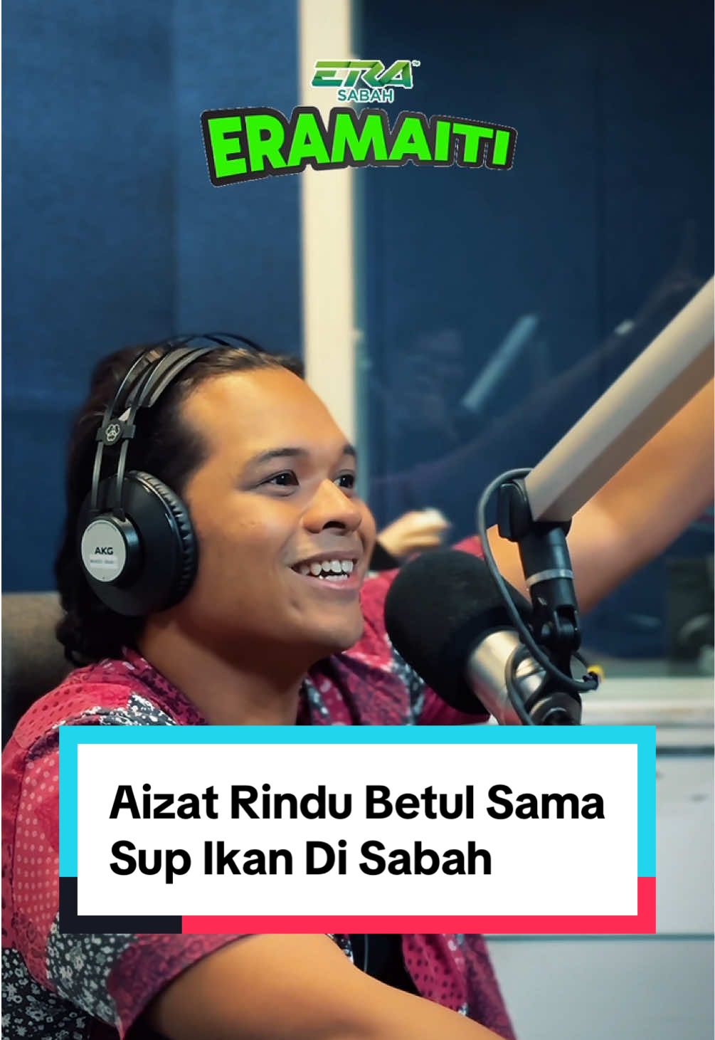 #AizatAmdan rindu betul mau makan sup ikan bah. Sampai ada satu restoran sup ikan di Sabah ni ada gambar Aizat di dinding kena kasi frame. Ndapa, ada rezeki semoga dapat lagi pigi Sabah. Nicky yang belanja sup ikan time tu 😁 #ERAmaiti #ERASabahKongsi