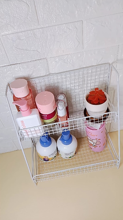 Mini storage rack organizer. #ministorage #minirack 