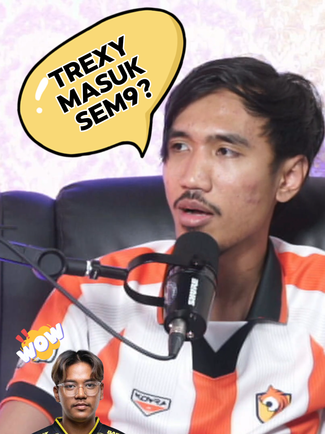 Trexy masuk SEM9? Abang Adik team up?! Tengok jawapan kat podcast kita hehe YT: SEM9 TV #SEM9 #SEM9ONFIRE  #PMGC2024 #PMGCBTS #PUBGMOBILE #PUBGMOBILEESPORTS@MAQNA MOMENTO VENTURES @Maqna Esports